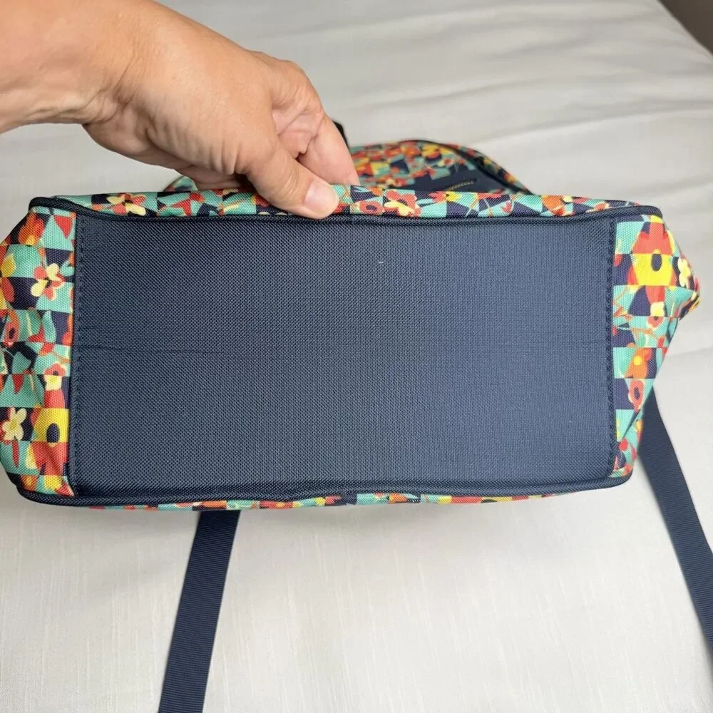 Lularoe Multicolor Floral Large Laptop Supply Canvas Backpack New